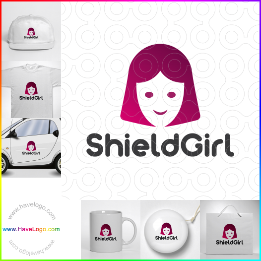логотип Shield Girl - 65207