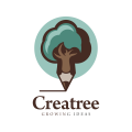 логотип растут деревья