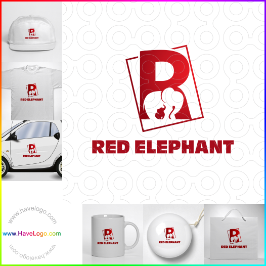 логотип слон - 34967