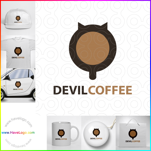 このコーヒーカップのロゴデザインを購入する - 41478