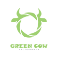 логотип корова