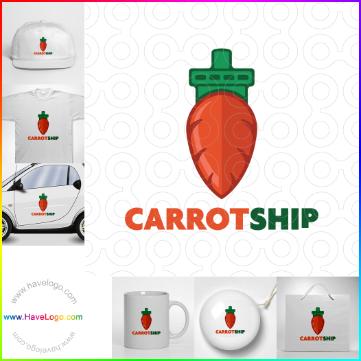 購買此胡蘿蔔船logo設計61016