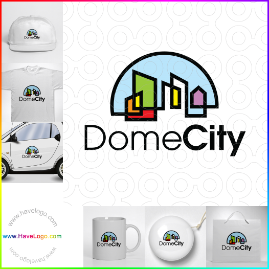 Dome City logo 64380