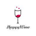 логотип Счастливое вино