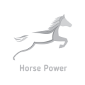 логотип Мощность лошади