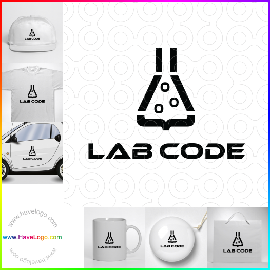 購買此實驗室代碼logo設計63836