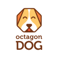 八角形的狗Logo