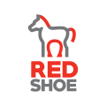 紅色的鞋Logo