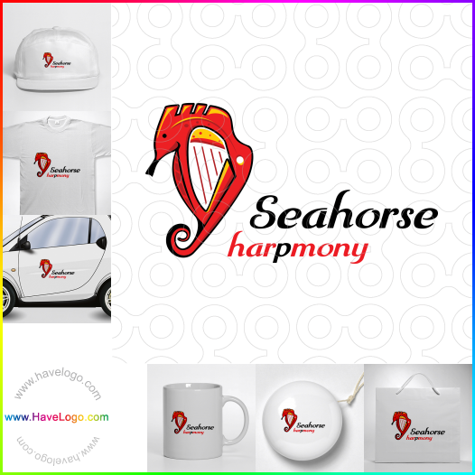 логотип Seahorse Harpmony - 60529