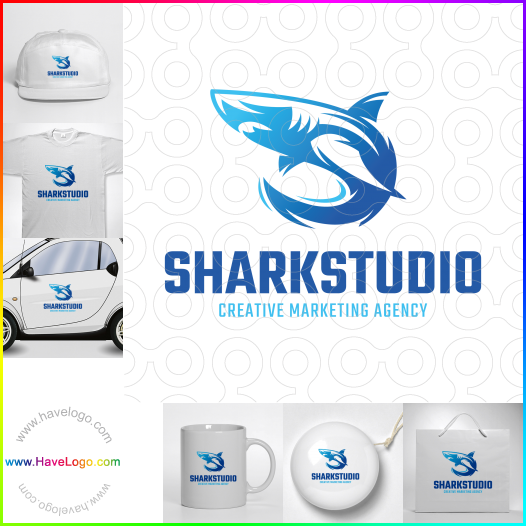 購買此鯊魚工作室logo設計61226
