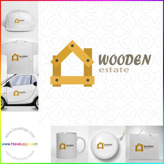 buy  Wooden Estate  logo 63421