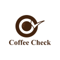 coffee check  logo