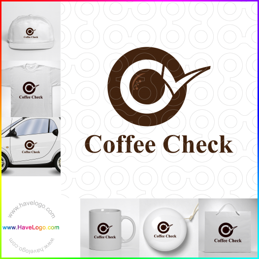 購買此咖啡檢查logo設計67052