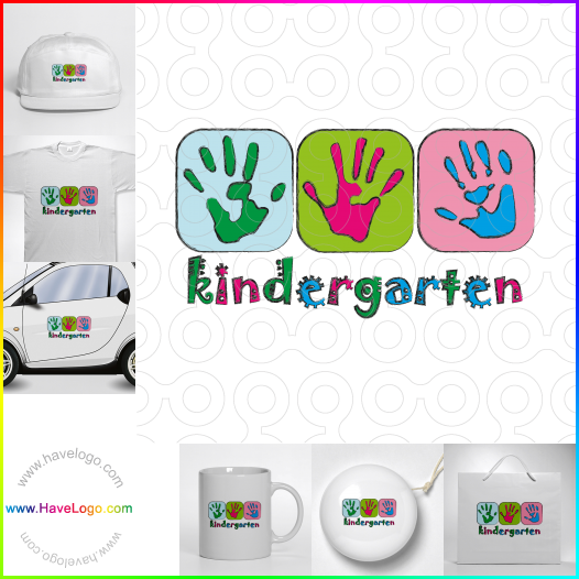 Kindergarten oder logo 25906