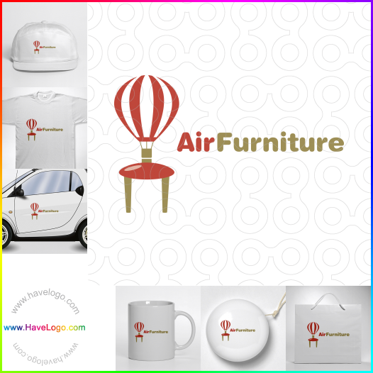 購買此空氣家具logo設計61020