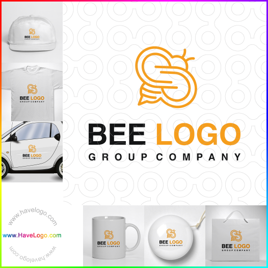 購買此蜜蜂的標誌logo設計65547