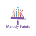  Melody Paints  logo