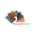  Peacock Paper  logo