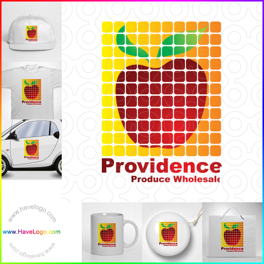 логотип фрукты - 3331