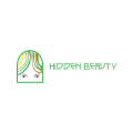 ein Schönheitssalon Logo