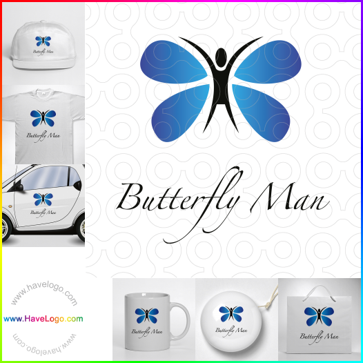 Schmetterling logo 53453