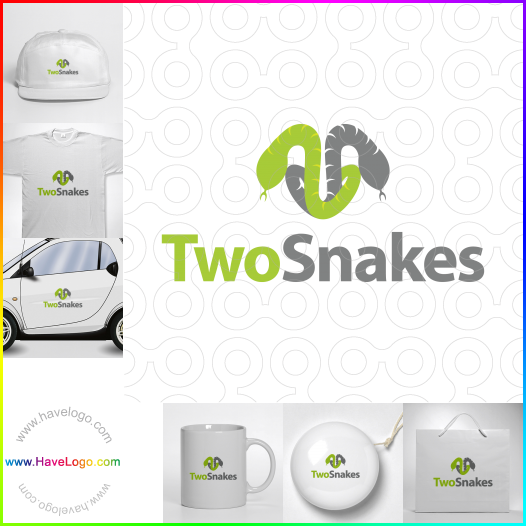 логотип змей - 47720