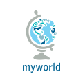 Welt Reiseziele Logo