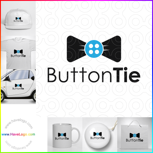 Button Krawatte logo 64426