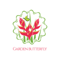 花園裡的蝴蝶Logo