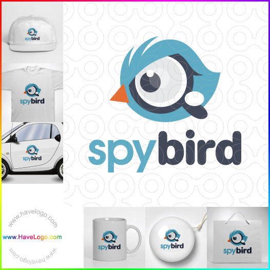 логотип Spy Bird - 63033