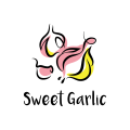 甜蒜Logo
