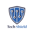 логотип Технический щит