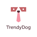 логотип Модная собака