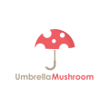 логотип Зонтик гриб