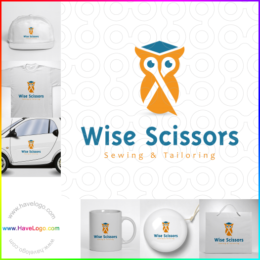 Wise Scissors logo 62122