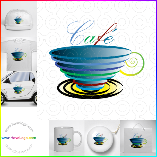 логотип кофе - 10574