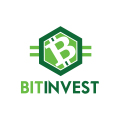 логотип Bitcoin бизнеса
