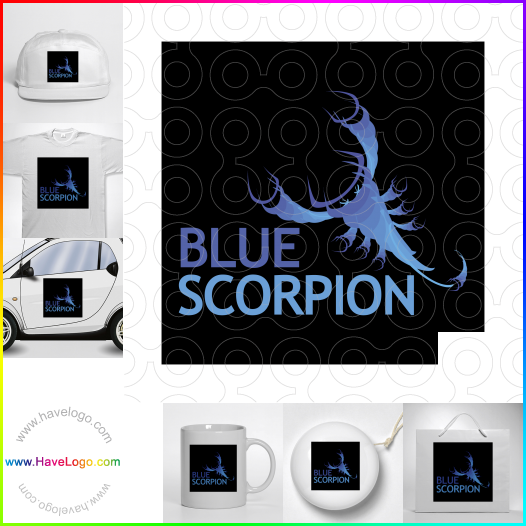 логотип скорпион - 6972