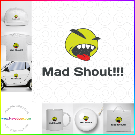buy shouting logo 49925