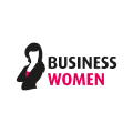 Unternehmen mit Frau Logo