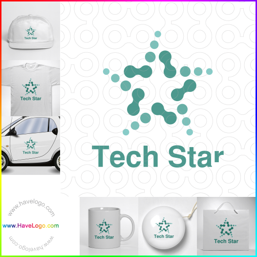  tech star  logo - ID:62938