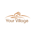 логотип деревни