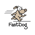 логотип Быстрая собака