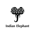  Indian Elephant  logo