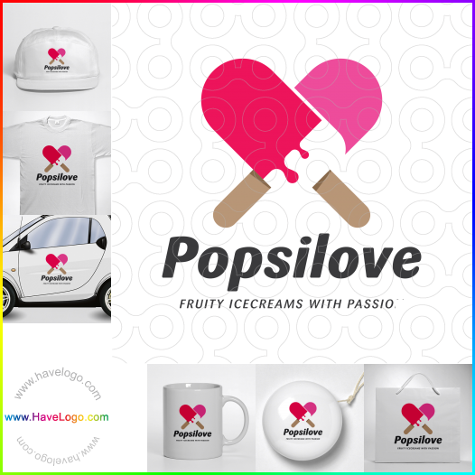 логотип Popsilove - 61221