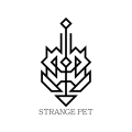 логотип Странное домашнее животное