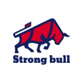 強壯的公牛Logo