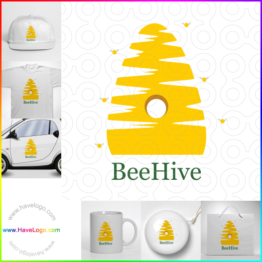 この蜂蜜のロゴデザインを購入する - 36127