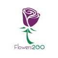 логотип цветочные подарки