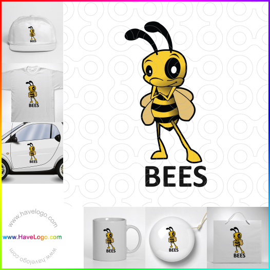 購買此蜜蜂logo設計64953